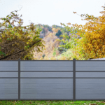 Modern full-privacy composite fence