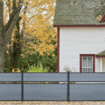 Classic semi-privacy composite fence