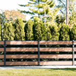Non-privacy composite fence