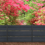 Deluxe semi-privacy composite fence