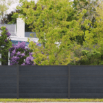 Classic full-privacy composite fence