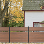 Classic semi-privacy composite fence