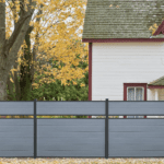 Classic semi-privacy composite fence