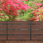 Deluxe semi-privacy composite fence