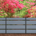 Deluxe semi-privacy composite fence