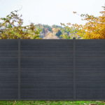 Modern full-privacy composite fence