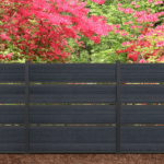 Deluxe semi-privacy composite fence
