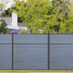 Classic full-privacy composite fence