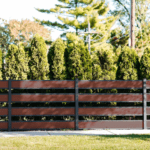 Non-privacy composite fence