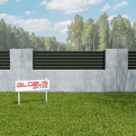 Profile 40 Horizontal Aluminum Wall Topper