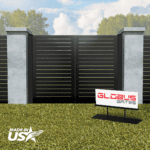 Profile 40 Horizontal Double Swing Pedestrian Gate