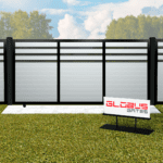 Profile 60 Horizontal Vinyl Driveway Gate