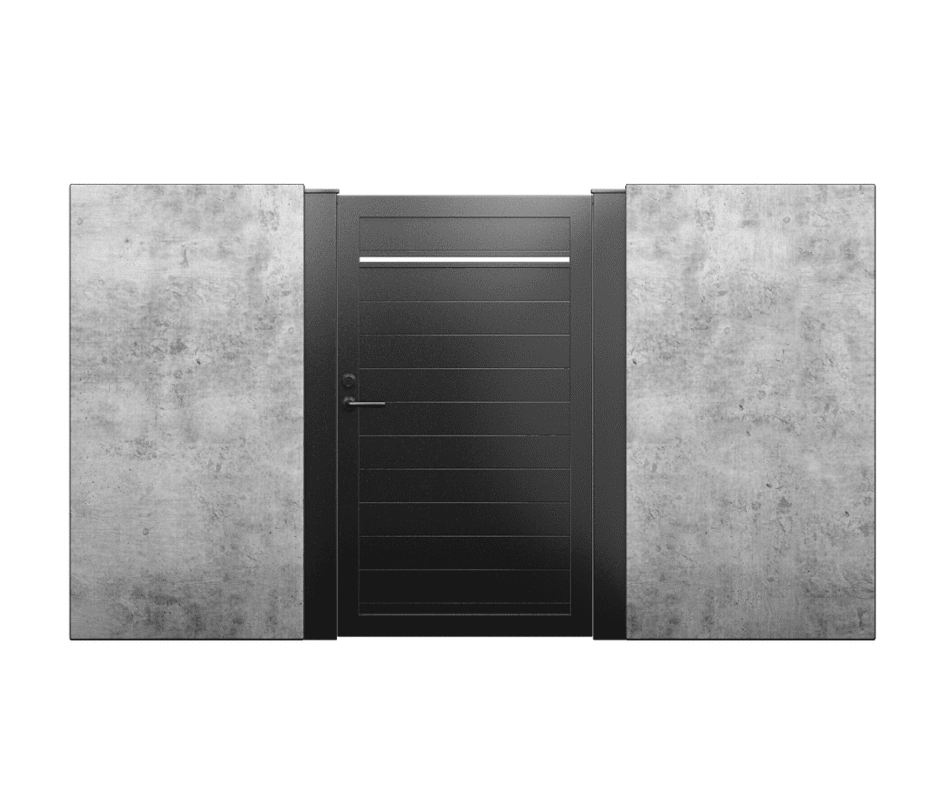 Profile60 T&G Contractor Line 6′ x 6′ Gate Kit (HD PAD GATE)