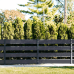 Non-privacy composite fence