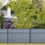Classic full-privacy composite fence