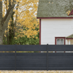 Classic semi-privacy composite fence