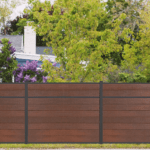Classic full-privacy composite fence