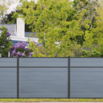 Classic full-privacy composite fence