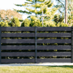 Non-privacy composite fence