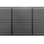 Horizontal Modern PROFILE40 6.3 SLAT Sliding Gate Kit – Premium USA Aluminum Design with Custom Gap Options