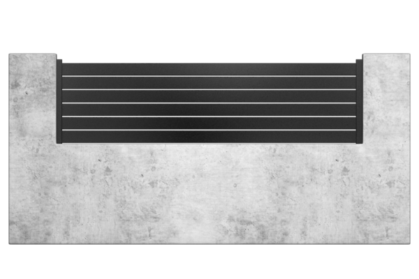 Fence company in Los Angeles - Alv40-horizontal-wall-topper-1