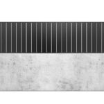 PROFILE40 VERTICAL WALL TOPPER 2′ x 6′