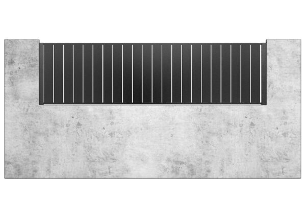 Fence company in Los Angeles - Alv40-vertical-wall-topper