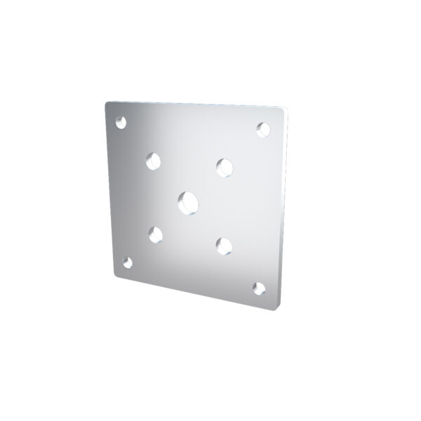 Fence company in Los Angeles - Base-plate-4x4-1-1