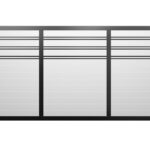 PROFILE VINYL HORIZONTAL SLIDING GATE KIT 12′ x 6′