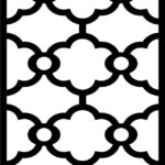 Laser-Cut Sliding Gate