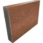 6.3 PROFILE40 Aluminum Woodgrain Teak-Ipe 6′
