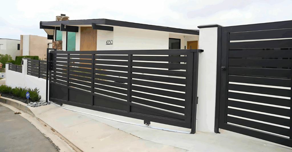 Fence company in Los Angeles - Driveway gate