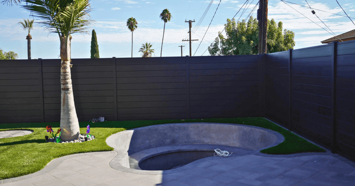 Enhancing Privacy with Black Fence Panels