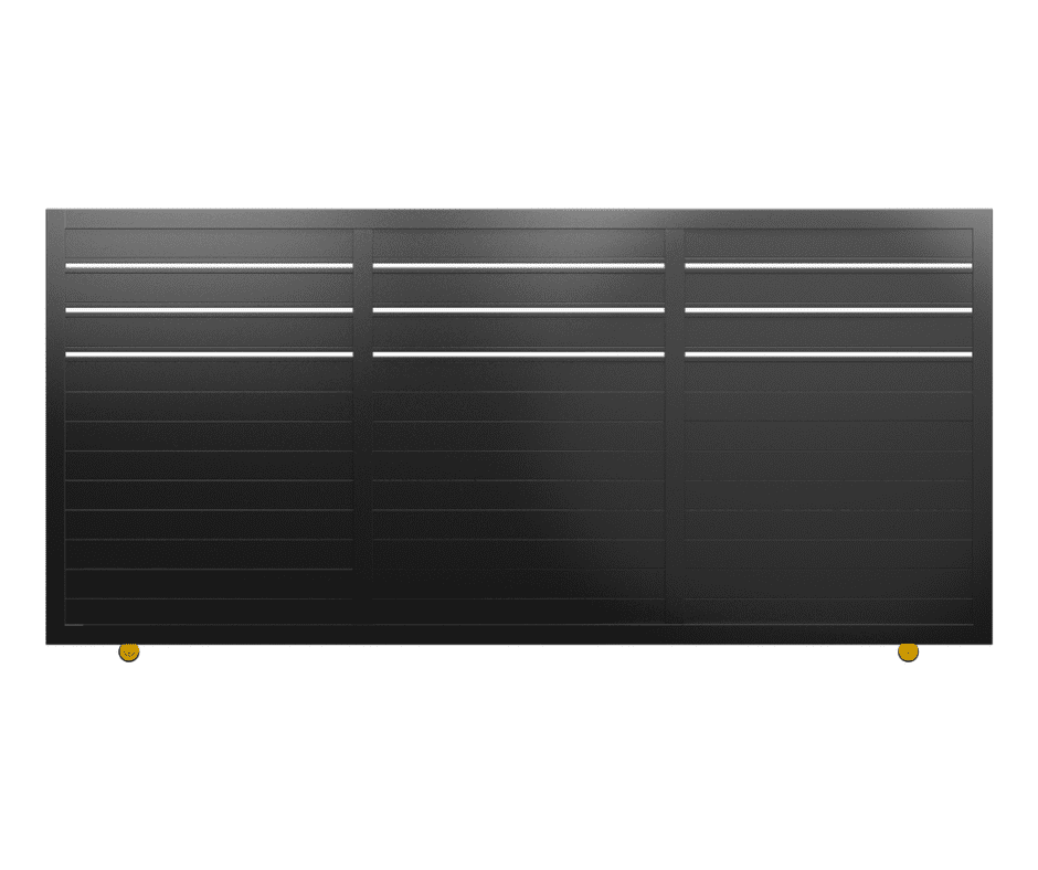 Profile60 T&G Contractor Line 12′ x 6′ Sliding Gate Kit 1/2 GAP (HD S.G GATE)