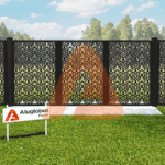 Alu Laser-Cut design “Heart”