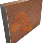 ALU40 6.3 Aluminum Wood Grain Slat Teak-Ipe 6′