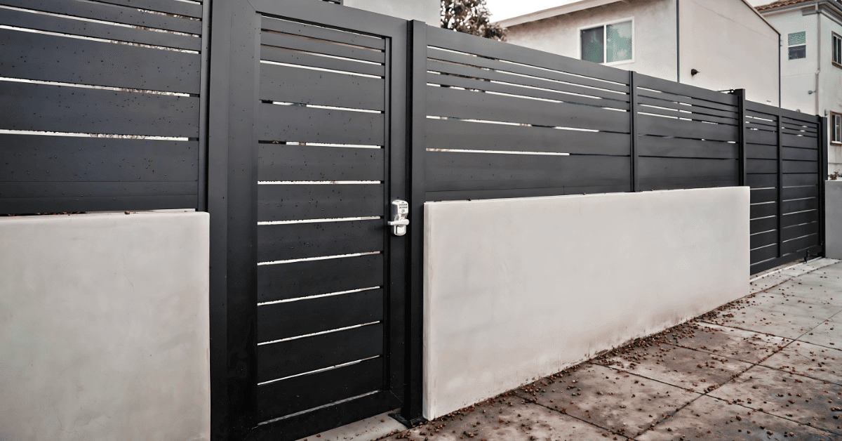 Modern, Traditional, and Custom Aluminum Gate Styles