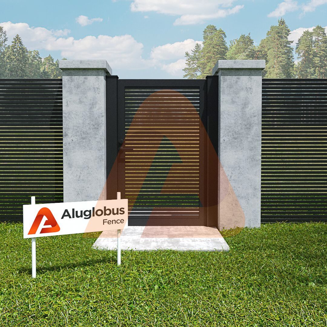 ALU15HorizontalPedestrianGateSingleSwing 1800x