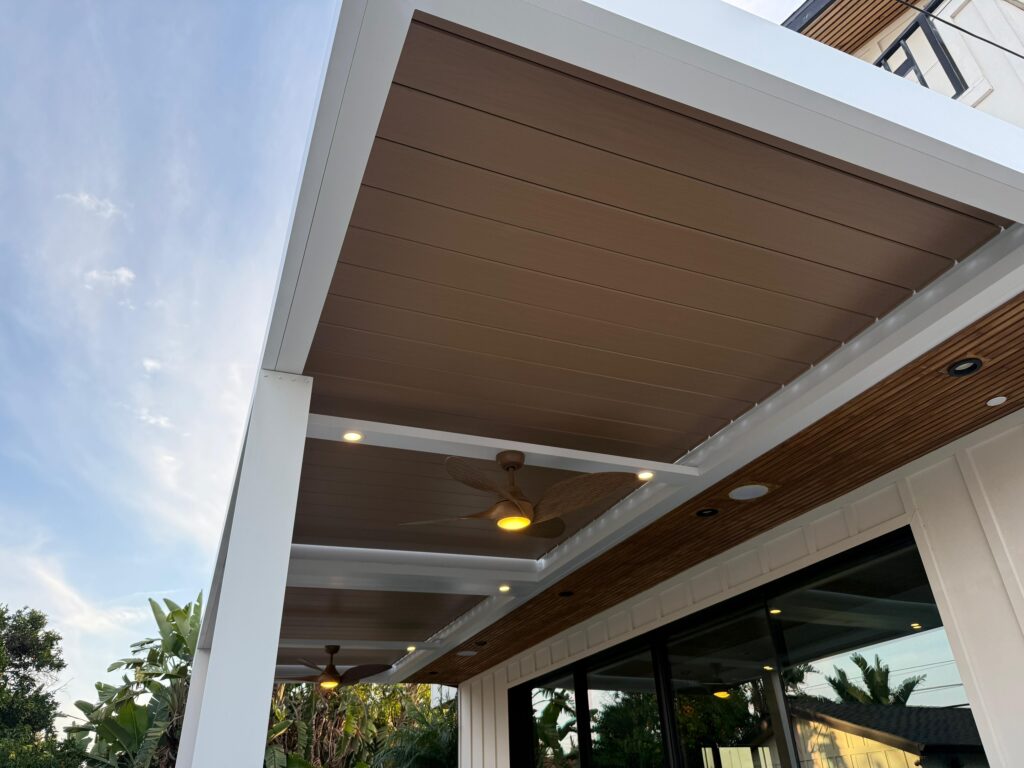 Louver patio cover