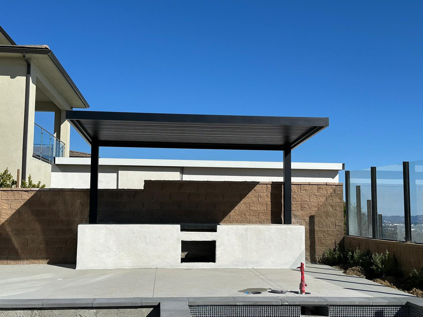 Cantilever structure detail