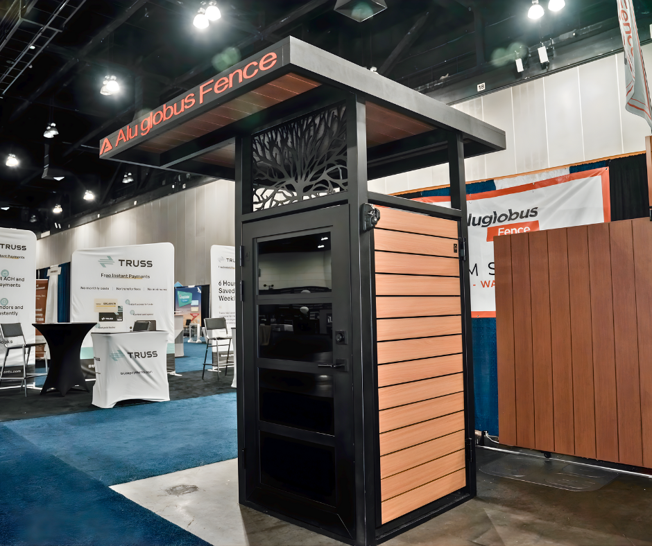 Architectural custom cut aluminum pattern detail