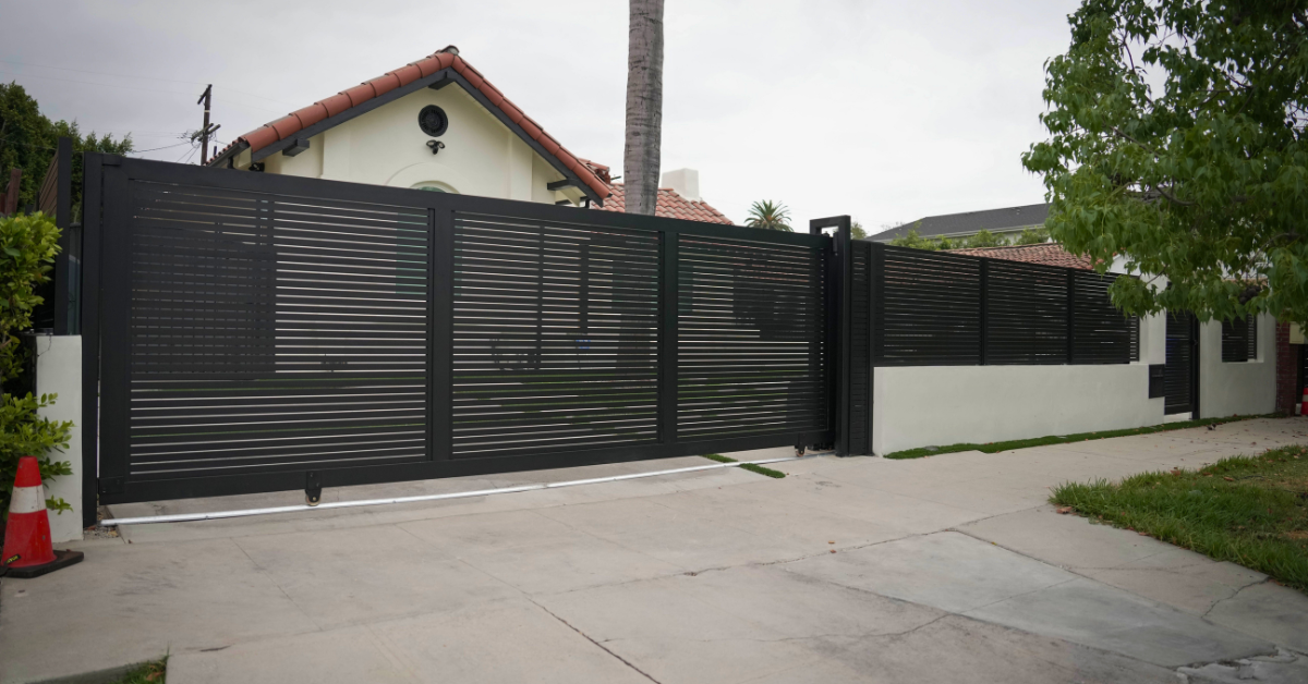 Modern aluminum and exterior finish