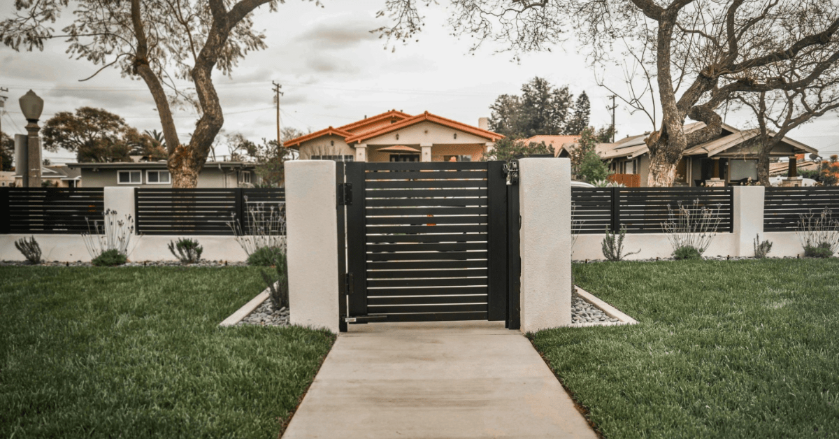 Matching Gates with Fences, Pedestrian Gates, and Side Gates