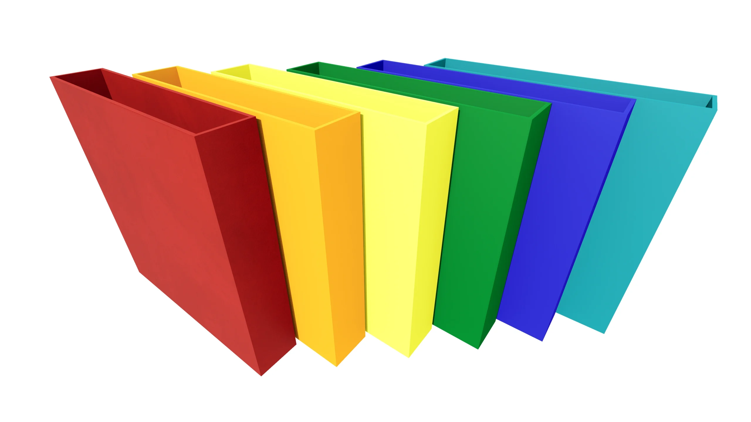 ALU-40 custom color slat profile