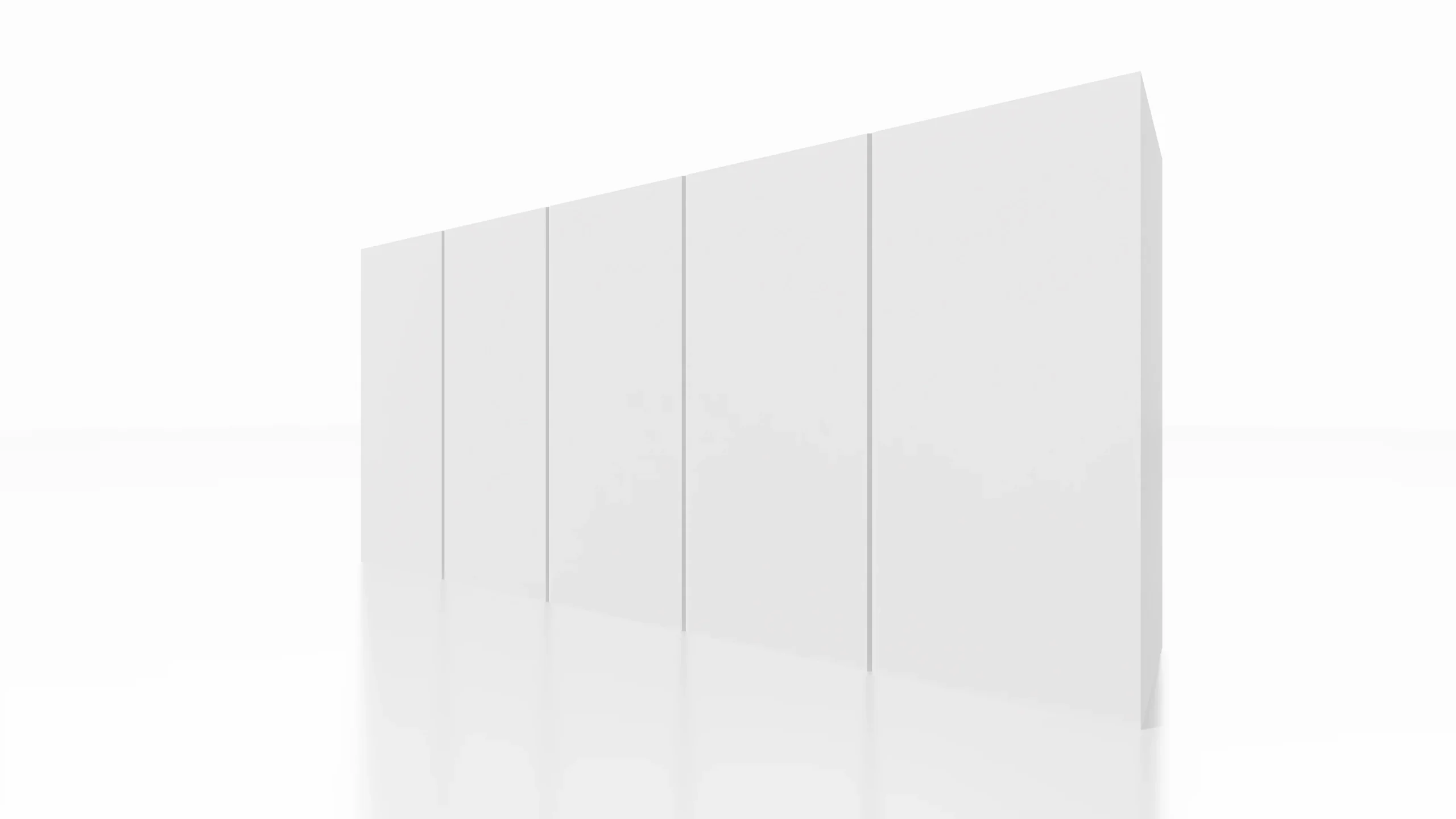 Woodgrain patio cover reflection image