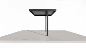 ALU FLOAT™ Architectural Cantilever Patio System – Motorized Louver
