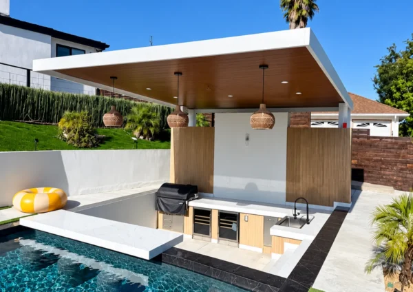 ALU FLOAT™ Architectural Cantilever Patio System – Insulated Roof