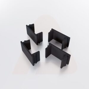 Channel Cover Spacers 1/2 in. – Black