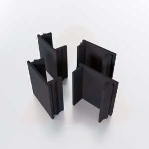 Channel Cover Spacers 4 in. – Black