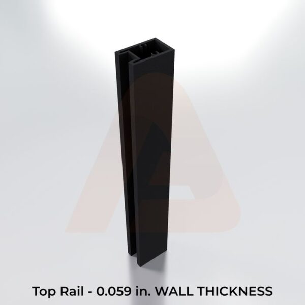 Top Rail 8 ft, 0.059 in. Wall